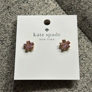 NWT Kate Spade Mini stud earrings shaped in flowers